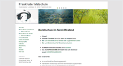 Desktop Screenshot of frankfurter-malschule.de